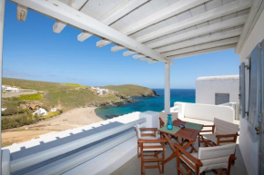 Superior Beachfront Apartment 1 with view to the Aegean Sea
